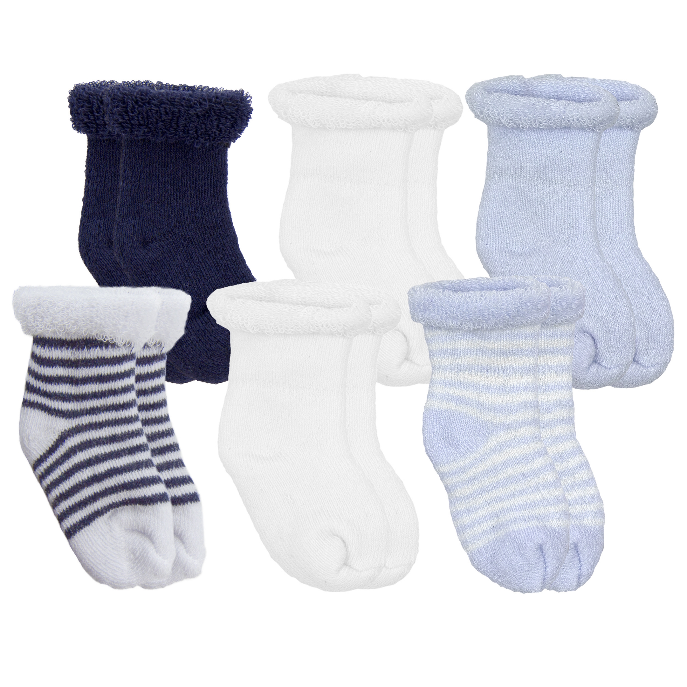 VWU 6 Pack Baby No Show Socks Toddler Low Cut Cotton Socks Animal 0-5T